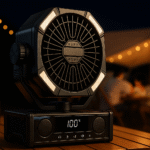 Ventilador portátil led